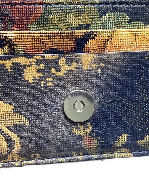 Maison Margiela（メゾンマルジェラ）Maison Margiela (メゾンマルジェラ) タペストリー花柄チェーンウォレットチェーンウォレット ベージュの古着・服飾アイテム