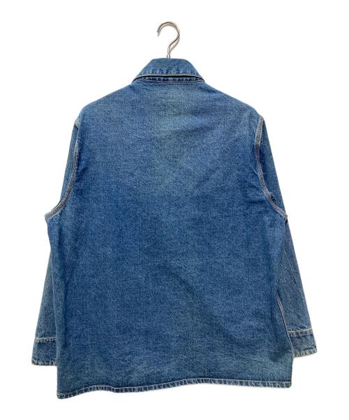JOURNAL STANDARD relume（ジャーナルスタンダード レリューム）JOURNAL STANDARD relume (ジャーナルスタンダード レリューム) クラフトデニム 13.5oz カバーオール インディゴ サイズ:Lの古着・服飾アイテム