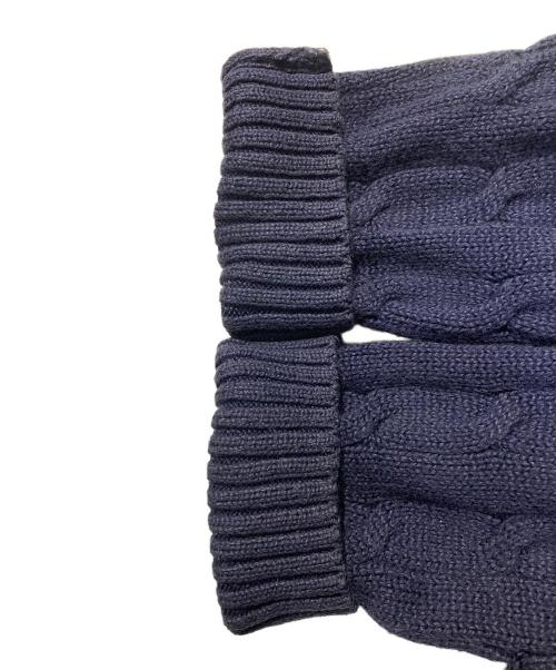 POLO RALPH LAUREN（ポロ・ラルフローレン）POLO RALPH LAUREN (ポロ・ラルフローレン) ケーブルニット ネイビー サイズ:Mの古着・服飾アイテム