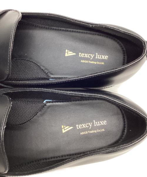 TEXCY LUXE（テクシーリュクス）TEXCY LUXE (テクシーリュクス) コインローファー ブラック サイズ:28cmの古着・服飾アイテム