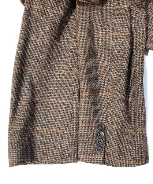 Burberry's（バーバリーズ）Burberry's (バーバリーズ) 2Bチェックテーラードジャケット ブラウン サイズ:100-94-170 BB5の古着・服飾アイテム