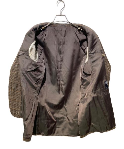 Burberry's（バーバリーズ）Burberry's (バーバリーズ) 2Bチェックテーラードジャケット ブラウン サイズ:100-94-170 BB5の古着・服飾アイテム
