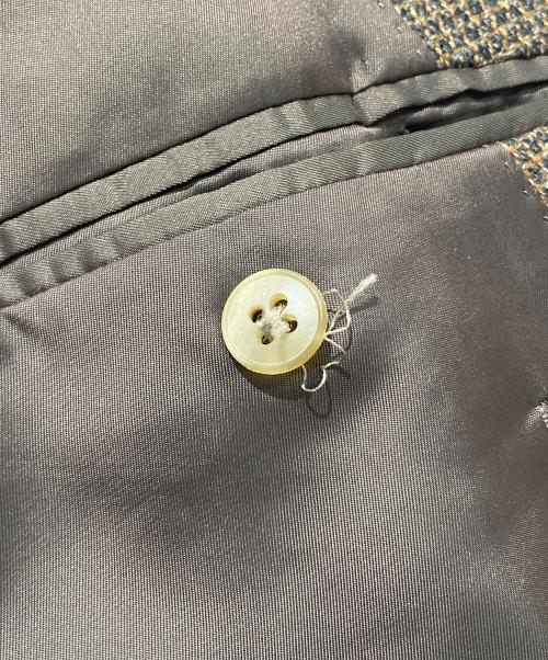 Burberry's（バーバリーズ）Burberry's (バーバリーズ) 2Bチェックテーラードジャケット ブラウン サイズ:100-94-170 BB5の古着・服飾アイテム