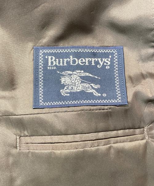 Burberry's（バーバリーズ）Burberry's (バーバリーズ) 2Bチェックテーラードジャケット ブラウン サイズ:100-94-170 BB5の古着・服飾アイテム