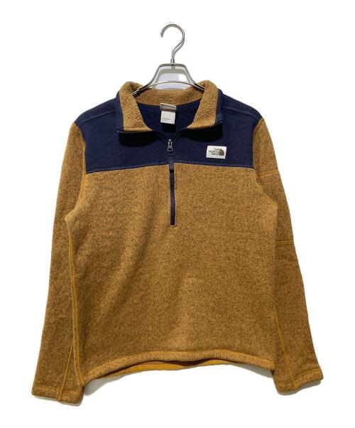 THE NORTH FACE（ザ ノース フェイス）THE NORTH FACE (ザ ノース フェイス) TKA グレイシャー 1/4-Zip ブラウン サイズ:Sの古着・服飾アイテム