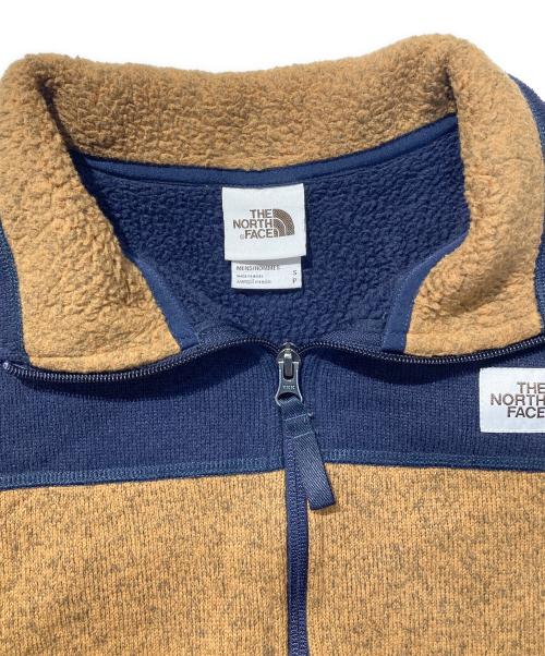 THE NORTH FACE（ザ ノース フェイス）THE NORTH FACE (ザ ノース フェイス) TKA グレイシャー 1/4-Zip ブラウン サイズ:Sの古着・服飾アイテム
