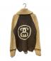 stussy sports (ステューシー スポーツ) カウチンニットカーディガン ブラウン サイズ:M：8000円