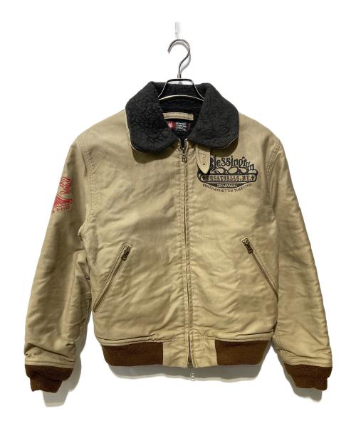 MWS（エムダブリューエス）MWS (エムダブリューエス) デッキジャケット ベージュ サイズ:XLの古着・服飾アイテム