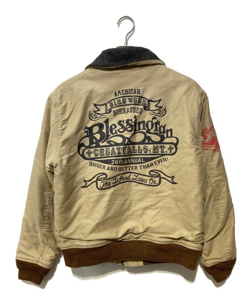 MWS（エムダブリューエス）MWS (エムダブリューエス) デッキジャケット ベージュ サイズ:XLの古着・服飾アイテム