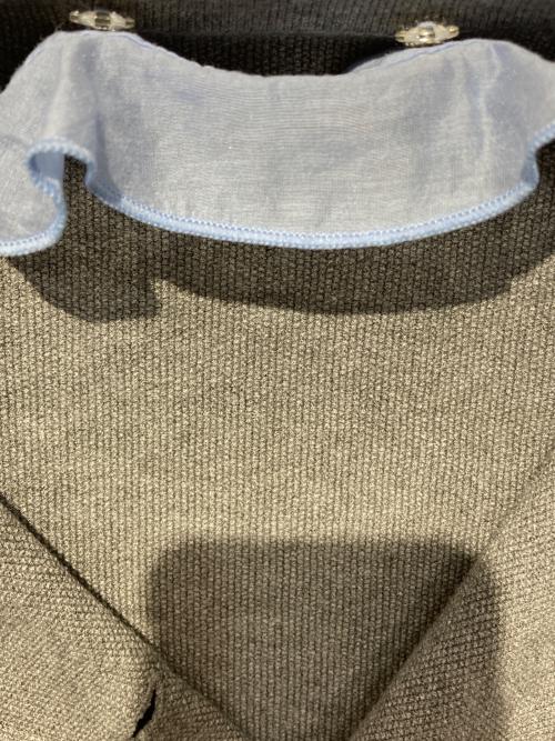 CELFORD（セルフォード）CELFORD (セルフォード) フリルデタッチャブルカーディガン グレー サイズ:FREEの古着・服飾アイテム