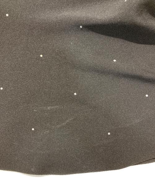 CELFORD（セルフォード）CELFORD (セルフォード) フィットビジューニットプルオーバー ブラック サイズ:SIZE36の古着・服飾アイテム