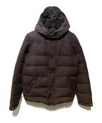 GUCCIグッチ）の古着「ウールダウンジャケット」｜ブラウン