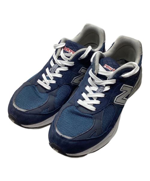 NEW BALANCE（ニューバランス）NEW BALANCE (ニューバランス) M990NB3 NAVY ローカットスニーカー ネイビー サイズ:29㎝の古着・服飾アイテム