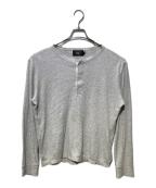 RRLダブルアールエル）の古着「サーマルヘンリーネックカットソー」｜グレー