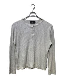 RRL（ダブルアールエル）の古着「サーマルヘンリーネックカットソー」｜グレー