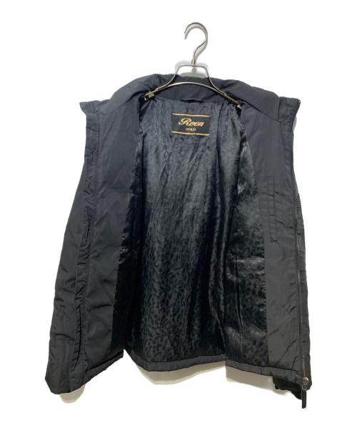 Roen（ロエン）Roen (ロエン) ラメスカルダウンジャケット ブラック サイズ:Mの古着・服飾アイテム