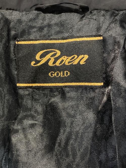 Roen（ロエン）Roen (ロエン) ラメスカルダウンジャケット ブラック サイズ:Mの古着・服飾アイテム