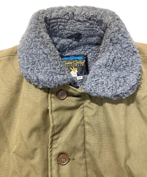I.SPIEWAK GOLDEN FLEECE（スピワック）I.SPIEWAK GOLDEN FLEECE (スピワック) デッキジャケット カーキ サイズ:44の古着・服飾アイテム
