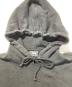stussy (ステューシー) ファイヤーロゴプルオーバーパーカー ブラック サイズ:SIZE S：4000円