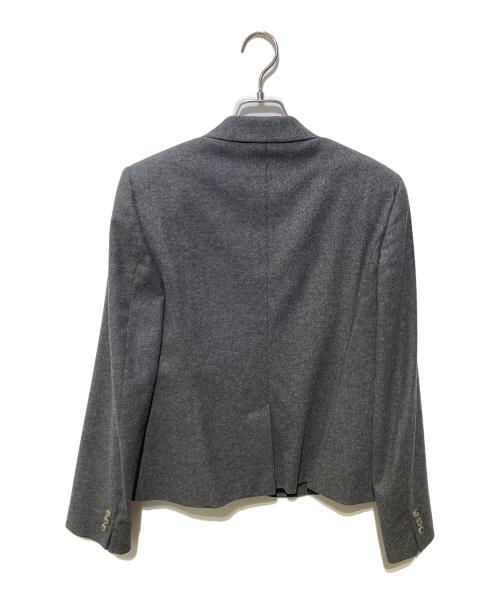 MaxMara（マックスマーラ）MaxMara (マックスマーラ) 1Bピークドラペルジャケット グレー サイズ:42の古着・服飾アイテム