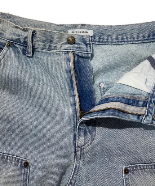 FREAK'S STORE（フリークスストア）FREAK'S STORE (フリークスストア) ダブルニーデニムパンツ インディゴ サイズ:SIZE Lの古着・服飾アイテム