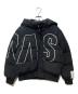 MSGM KIDS（エムエスジーエム）の古着「ロゴ入りダウンジャケット」｜ブラック