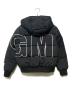 MSGM KIDS (エムエスジーエム) ロゴ入りダウンジャケット ブラック サイズ:10歳：10000円
