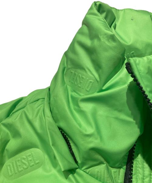 DIESEL（ディーゼル）DIESEL (ディーゼル) ダウンジャケット グリーン サイズ:14の古着・服飾アイテム