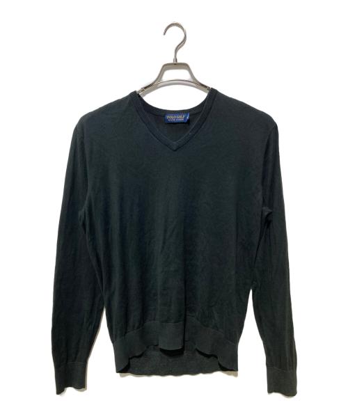 POLO GOLF（ポロ ゴルフ）POLO GOLF (ポロ ゴルフ) Vネックニット ブラック サイズ:Mの古着・服飾アイテム