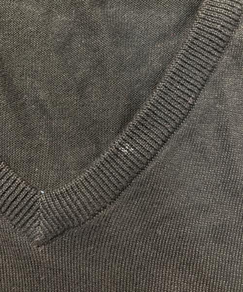 POLO GOLF（ポロ ゴルフ）POLO GOLF (ポロ ゴルフ) Vネックニット ブラック サイズ:Mの古着・服飾アイテム