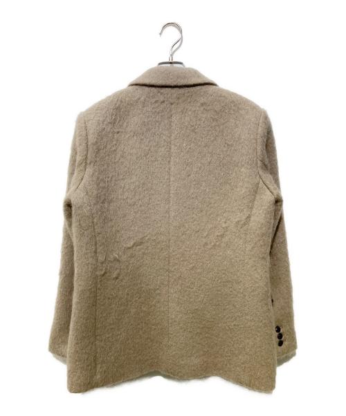 BABYLONE（バビロン）BABYLONE (バビロン) モヘア混ジャケット ベージュ サイズ:FREEの古着・服飾アイテム