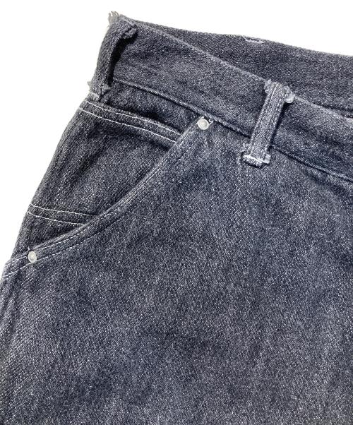 Willow Pants（ウィローパンツ）Willow Pants (ウィローパンツ) ダブルニーパンツ ブラック サイズ:表記無しの古着・服飾アイテム