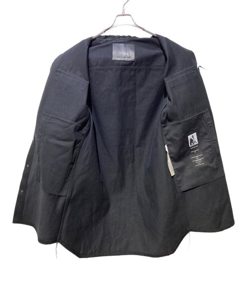 DRKSHDW（ダークシャドウ）DRKSHDW (ダークシャドウ) JUMBO CUTOUT OVERSHIRT ブラック サイズ:XSの古着・服飾アイテム