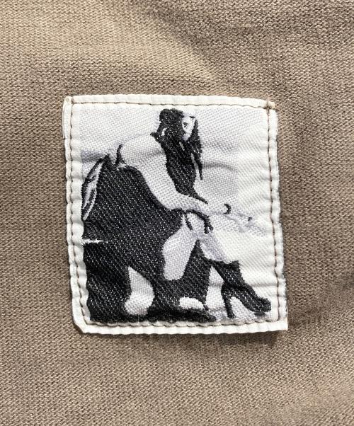 DRKSHDW（ダークシャドウ）DRKSHDW (ダークシャドウ) クルーネックカットソー ブラウン サイズ:Mの古着・服飾アイテム
