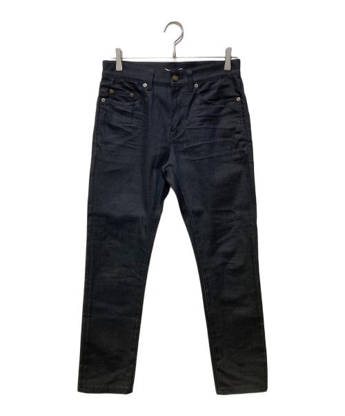 Saint Laurent Paris（サンローランパリ）Saint Laurent Paris (サンローランパリ) スキニーデニムパンツ ブラック サイズ:28の古着・服飾アイテム