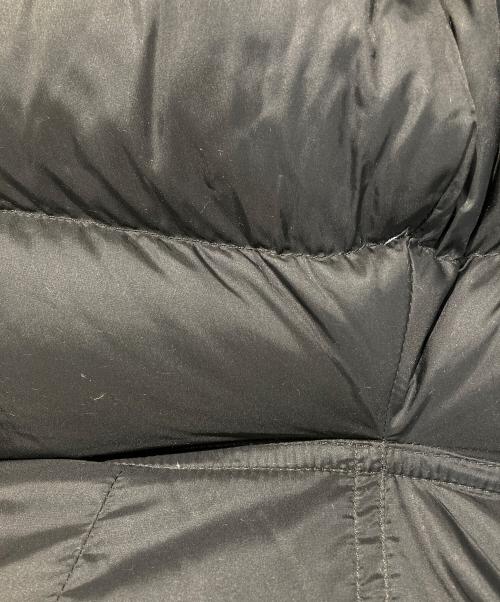 RICK OWENS（リックオウエンス）RICK OWENS (リックオウエンス) ゲッセマネ レザーポケット ダウンコート ブラック サイズ:38の古着・服飾アイテム