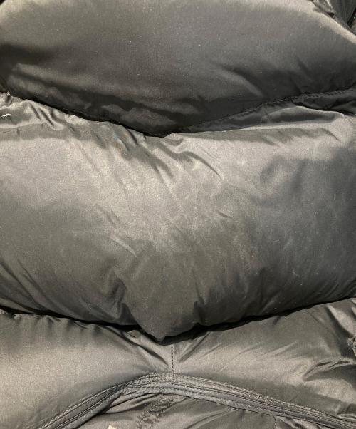 RICK OWENS（リックオウエンス）RICK OWENS (リックオウエンス) ゲッセマネ レザーポケット ダウンコート ブラック サイズ:38の古着・服飾アイテム
