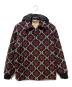 GUCCI（グッチ）の古着「Macro GG Diamond Wool Jacket」｜ブラック×レッド