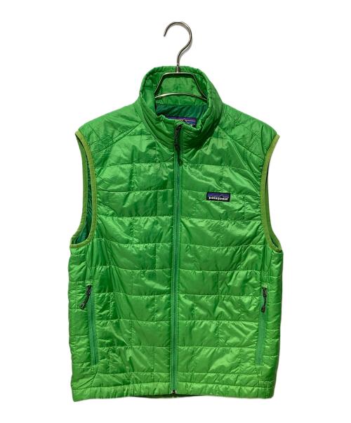 Patagonia（パタゴニア）Patagonia (パタゴニア) Nano Puff Vest グリーン サイズ:XSの古着・服飾アイテム