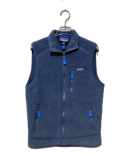 Patagonia（パタゴニア）Patagonia (パタゴニア) RETRO PILE VEST ネイビー サイズ:ＸＳの古着・服飾アイテム