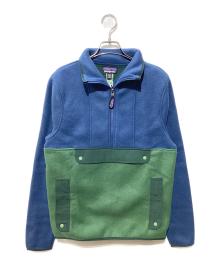 Patagonia（パタゴニア）の古着「SYNCHILLA FLEECE ANORAK」｜ブルー×グリーン