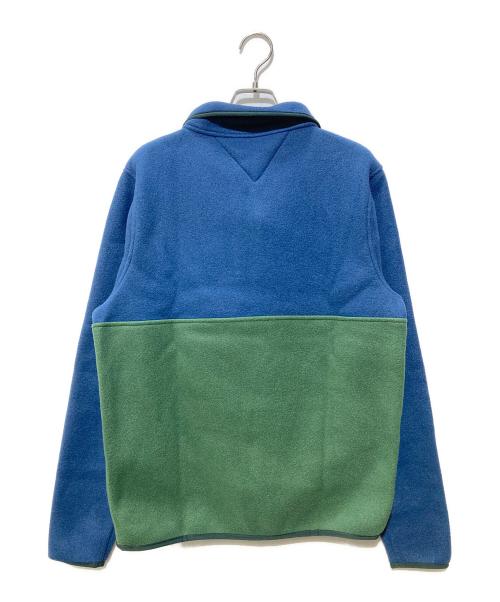 Patagonia（パタゴニア）Patagonia (パタゴニア) SYNCHILLA FLEECE ANORAK ブルー×グリーン サイズ:Ms(XS)Ls(Ｓ)の古着・服飾アイテム