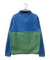 Patagonia (パタゴニア) SYNCHILLA FLEECE ANORAK ブルー×グリーン サイズ:Ms(XS)Ls(Ｓ)：12000円
