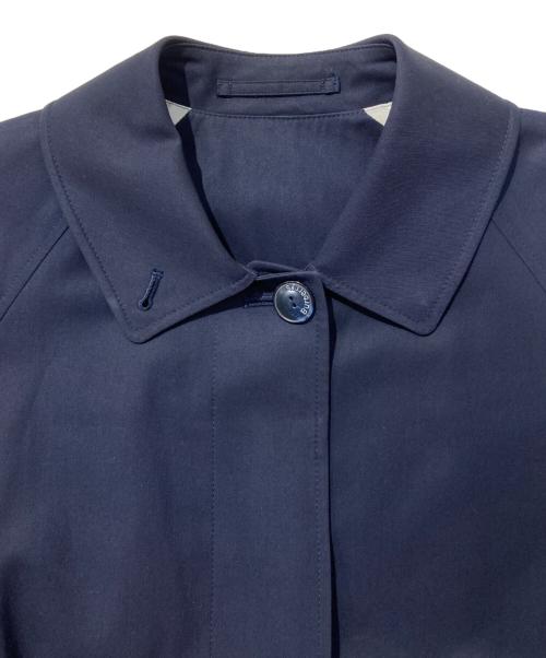 Burberry's（バーバリーズ）Burberry's (バーバリーズ) ステンカラーコート ネイビー サイズ: 9ARの古着・服飾アイテム
