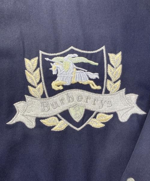 Burberry's（バーバリーズ）Burberry's (バーバリーズ) ステンカラーコート ネイビー サイズ: 9ARの古着・服飾アイテム
