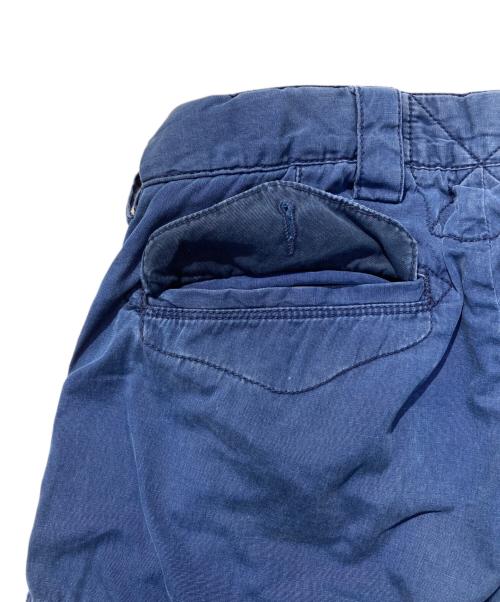 POLO RALPH LAUREN（ポロ・ラルフローレン）POLO RALPH LAUREN (ポロ・ラルフローレン) コットンカーゴパンツ インディゴ サイズ:32/30の古着・服飾アイテム