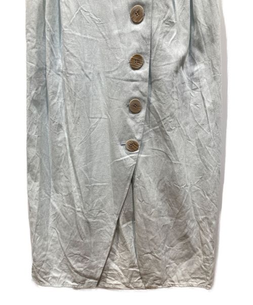 HER LIP TO（ハーリップトゥ）Her lip to (ハーリップトゥ) ノースリーブワンピース スカイブルー サイズ:Mの古着・服飾アイテム