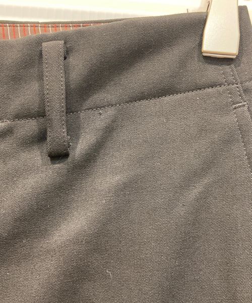 tricot COMME des GARCONS（トリココムデギャルソン）tricot COMME des GARCONS (トリココムデギャルソン) センタープレスフリンジパンツ ブラック サイズ:Sの古着・服飾アイテム