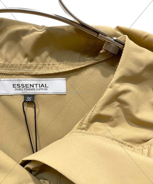 DOUBLE STANDARD CLOTHING（ダブルスタンダードクロージング）DOUBLE STANDARD CLOTHING (ダブルスタンダードクロージング) PARKA ONE PIECE ベージュ サイズ:36 未使用品の古着・服飾アイテム