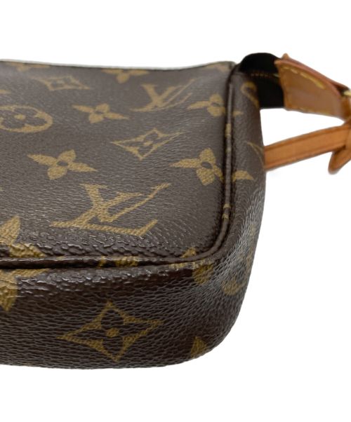 LOUIS VUITTON（ルイ ヴィトン）LOUIS VUITTON (ルイ ヴィトン) ポシェット ブラウン×ベージュの古着・服飾アイテム